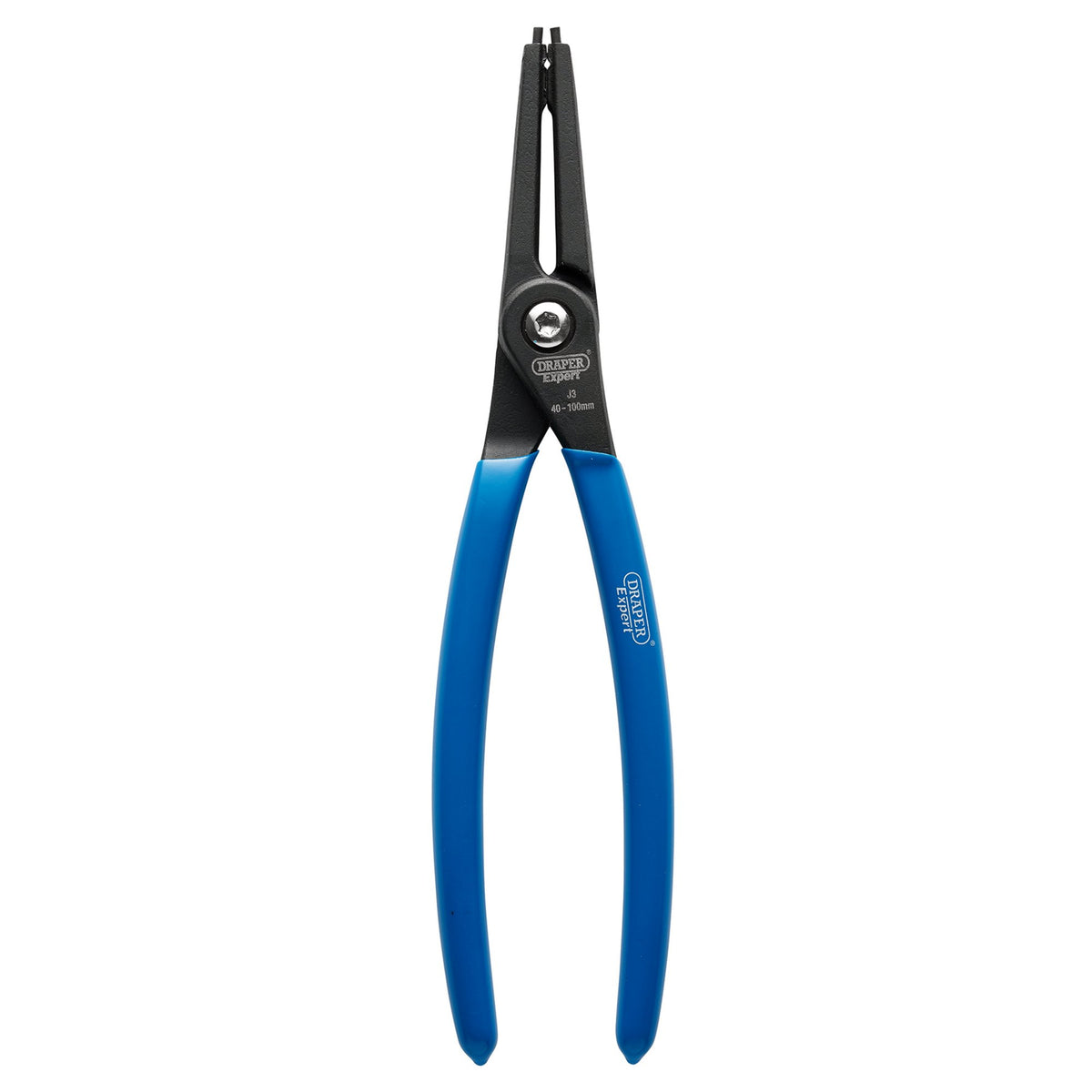 Draper Expert Straight Tip Internal Circlip Pliers, J3, 225mm : Model No. 50/INT
