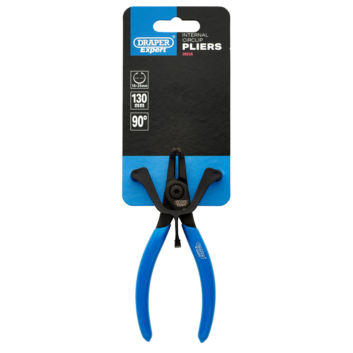 Draper Expert 90 Internal Circlip Pliers, J11, 130mm : Model No. 50/INT/90
