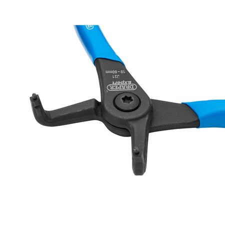 Draper Expert 90 Internal Circlip Pliers, J21, 170mm : Model No. 50/INT/90