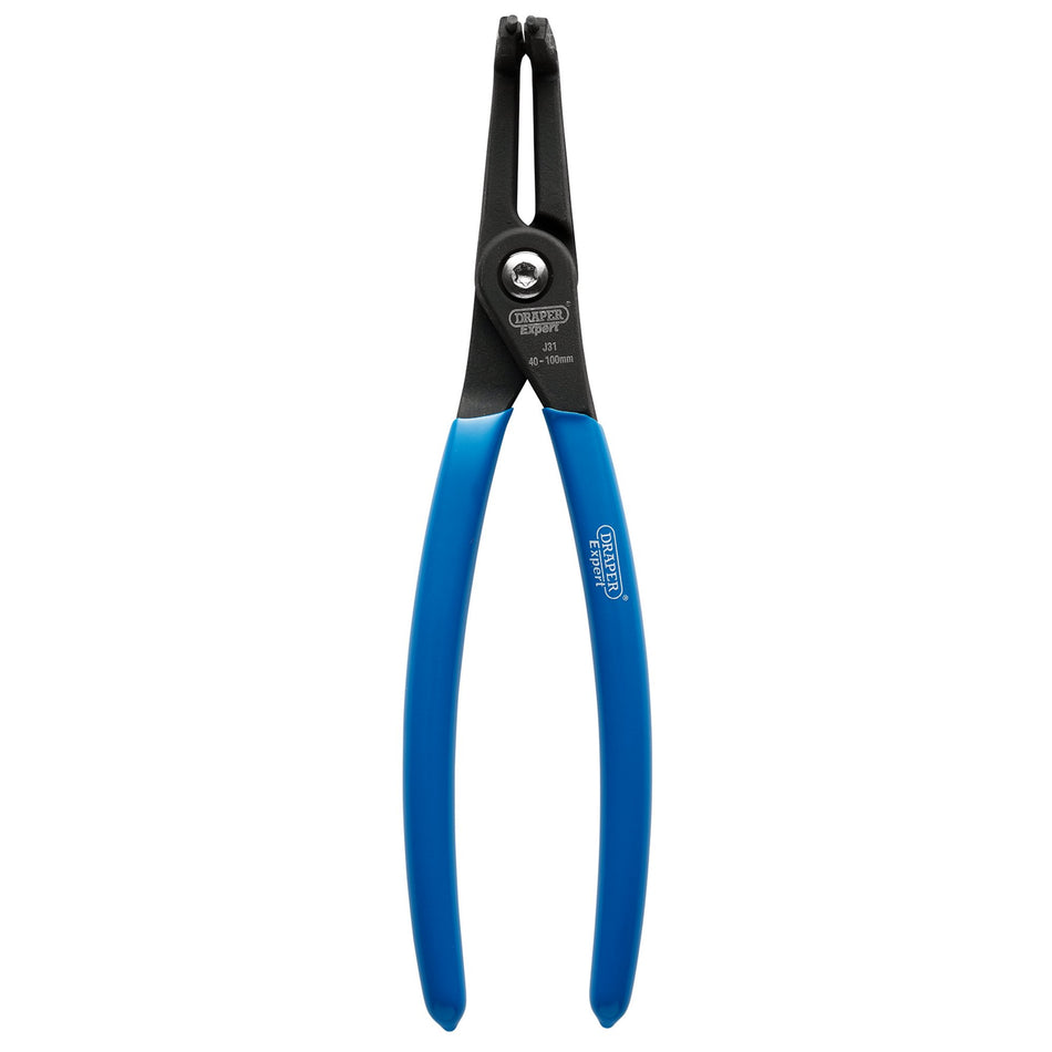 Draper Expert 90 Internal Circlip Pliers, J31, 215mm : Model No. 50/INT/90