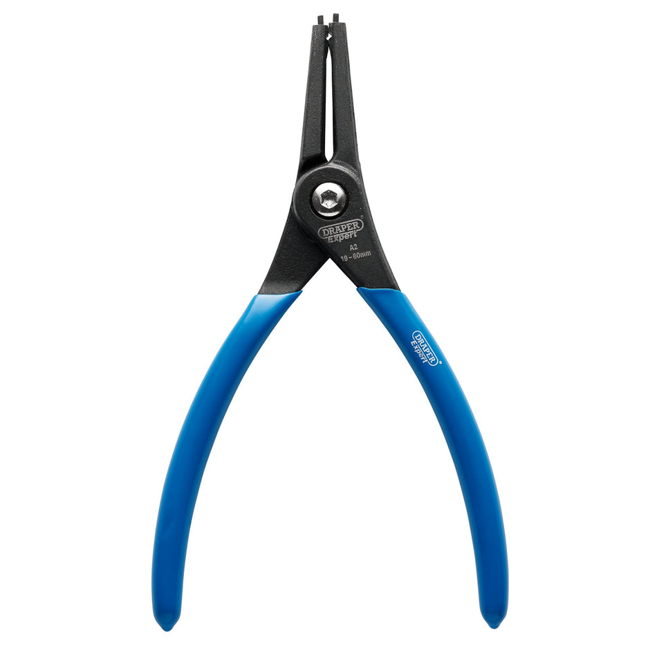 Draper Expert Straight Tip External Circlip Pliers, A2, 180mm : Model No. 51/EXT