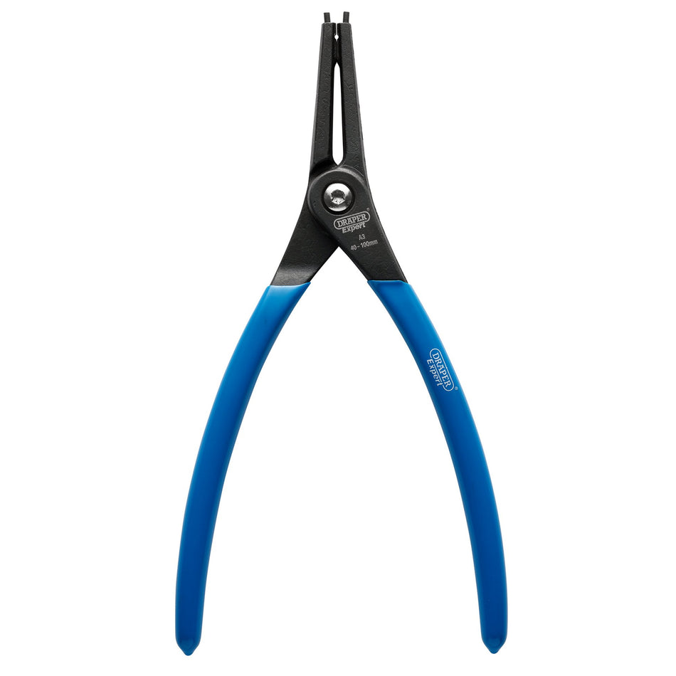 Draper Expert Straight Tip External Circlip Pliers, A3, 225mm : Model No. 51/EXT