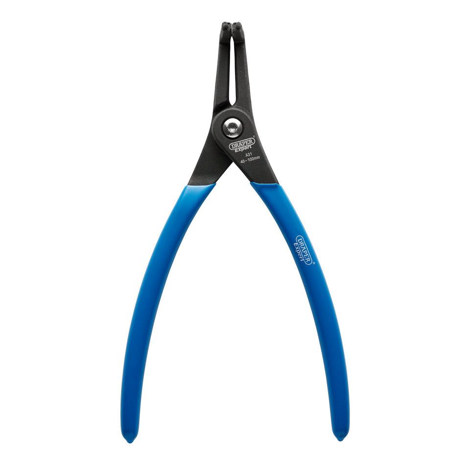 Draper Expert 90 External Circlip Pliers, A31, 215mm : Model No. 51/EXT/90