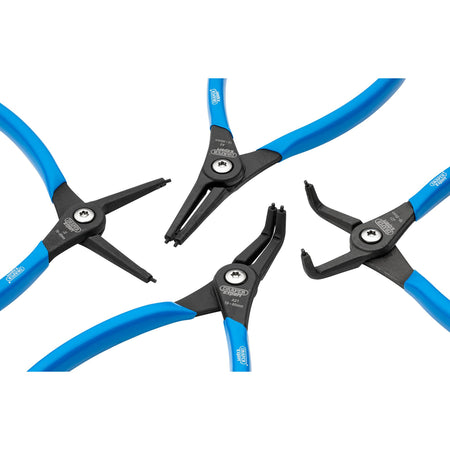 Draper Expert Internal and External Circlip Pliers Set (4 Piece) : Model No. CCP/4