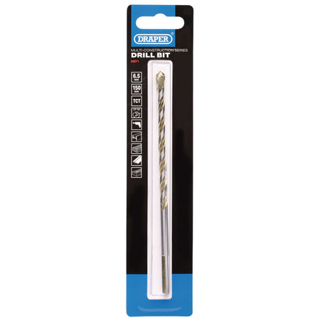 Multi Construction TCT Drill Bit, 6.5 x 150mm : Model No. DBMCS