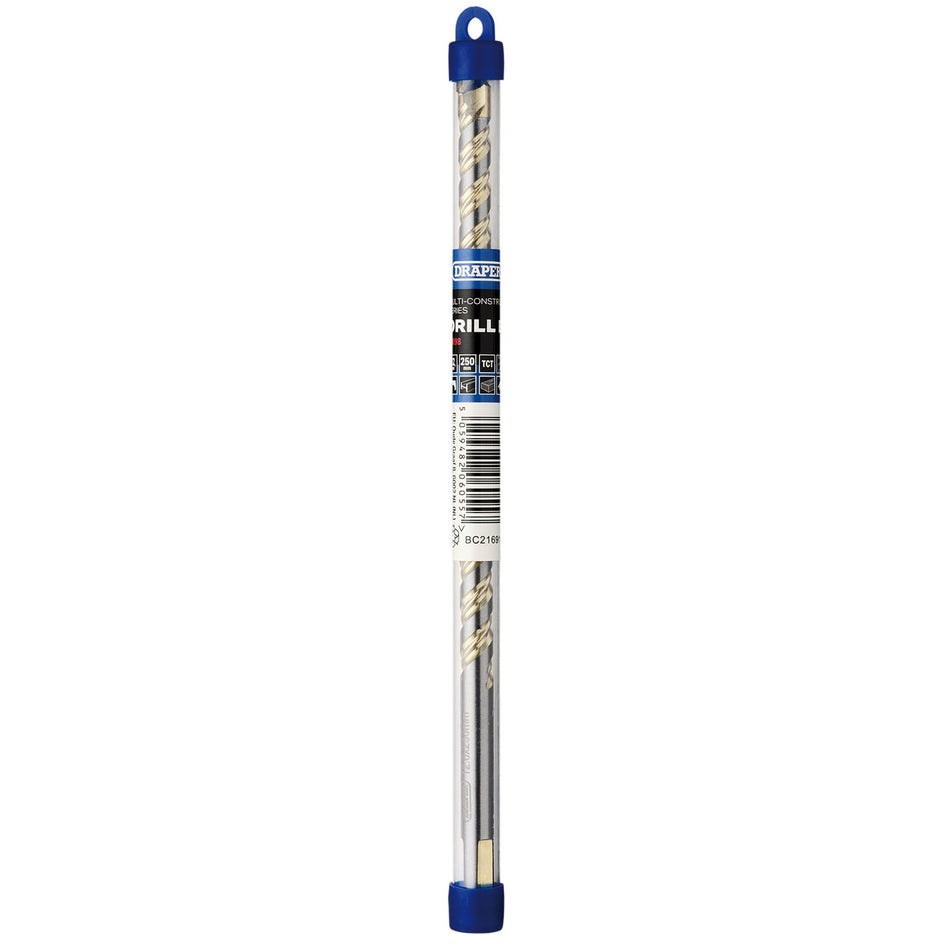 Multi Construction TCT Drill Bit, 12.0 x 250mm : Model No. DBMCS