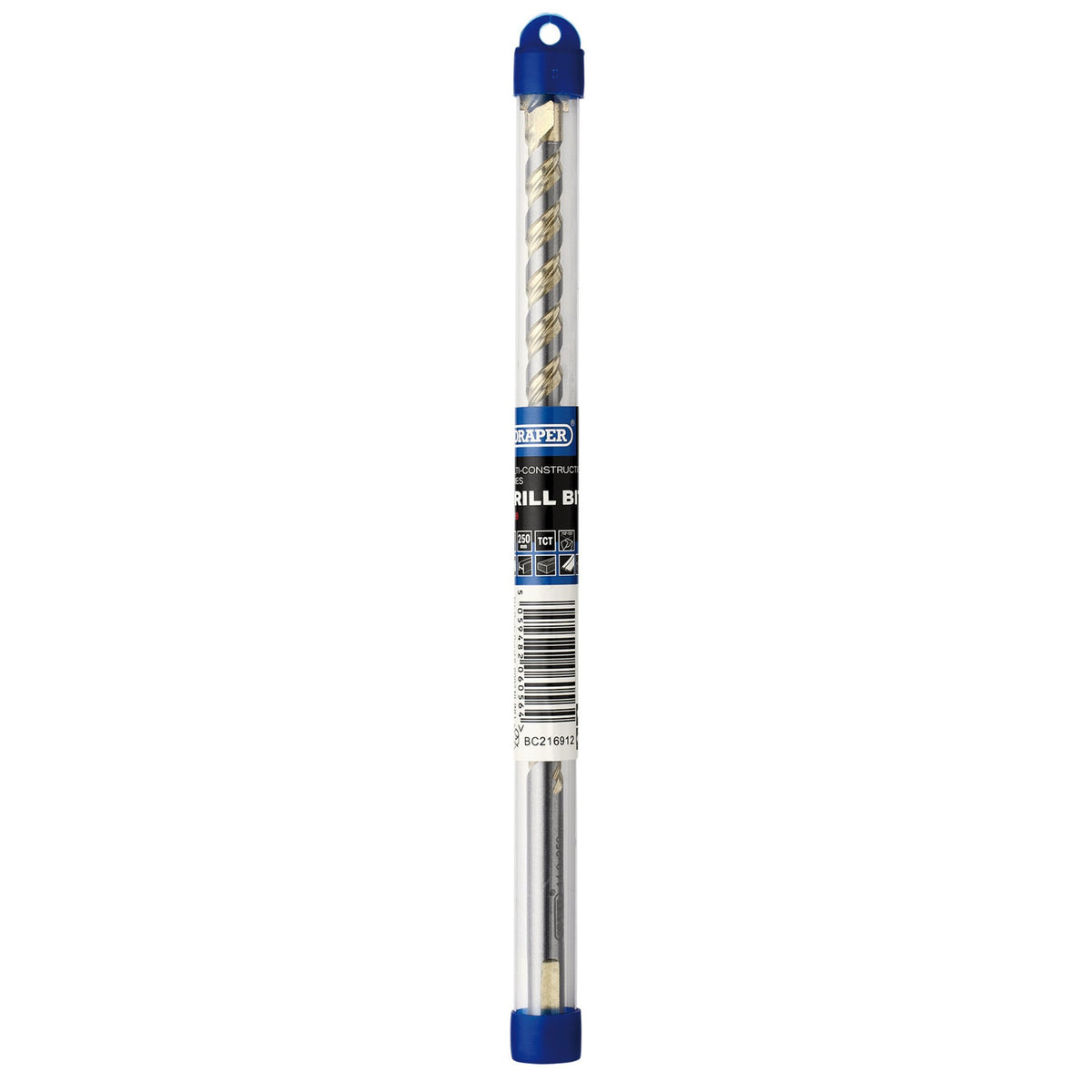 Multi Construction TCT Drill Bit, 14.0 x 250mm : Model No. DBMCS