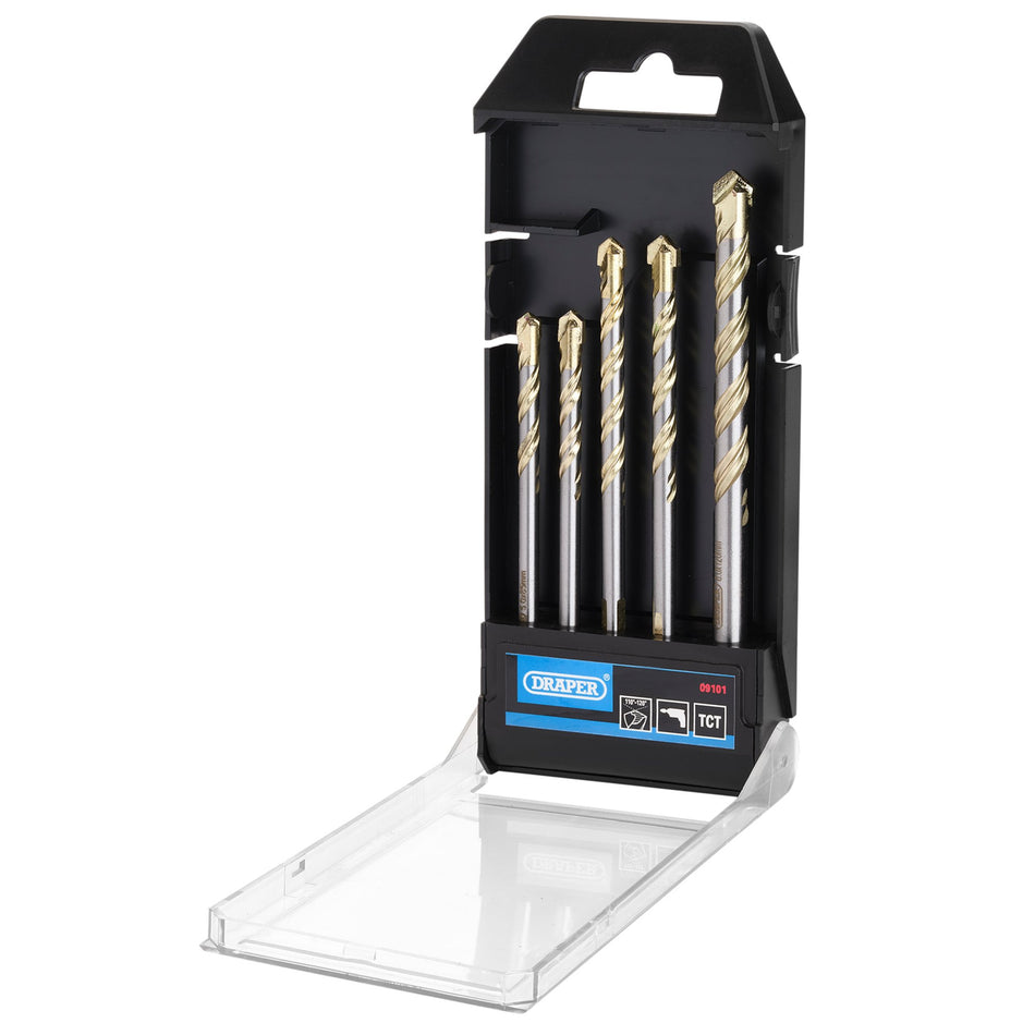 Multi Construction TCT Drill Bit Set (5 Piece) : Model No. DBMCS1