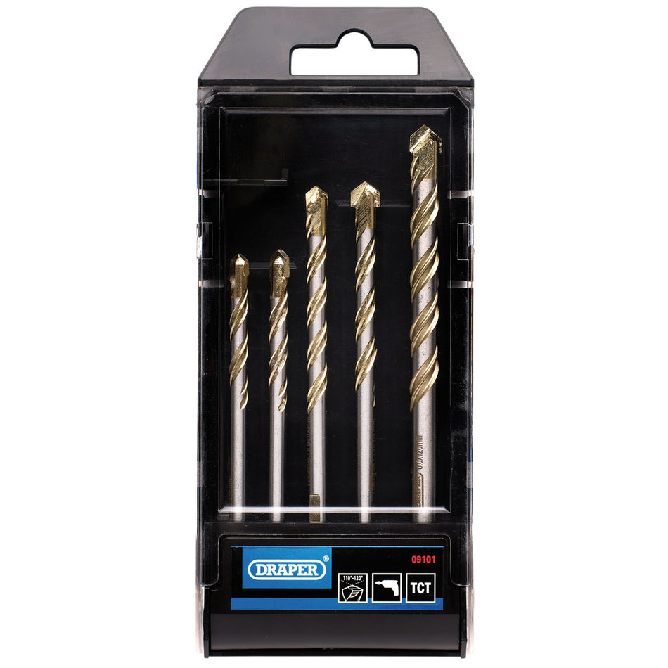 Multi Construction TCT Drill Bit Set (5 Piece) : Model No. DBMCS1