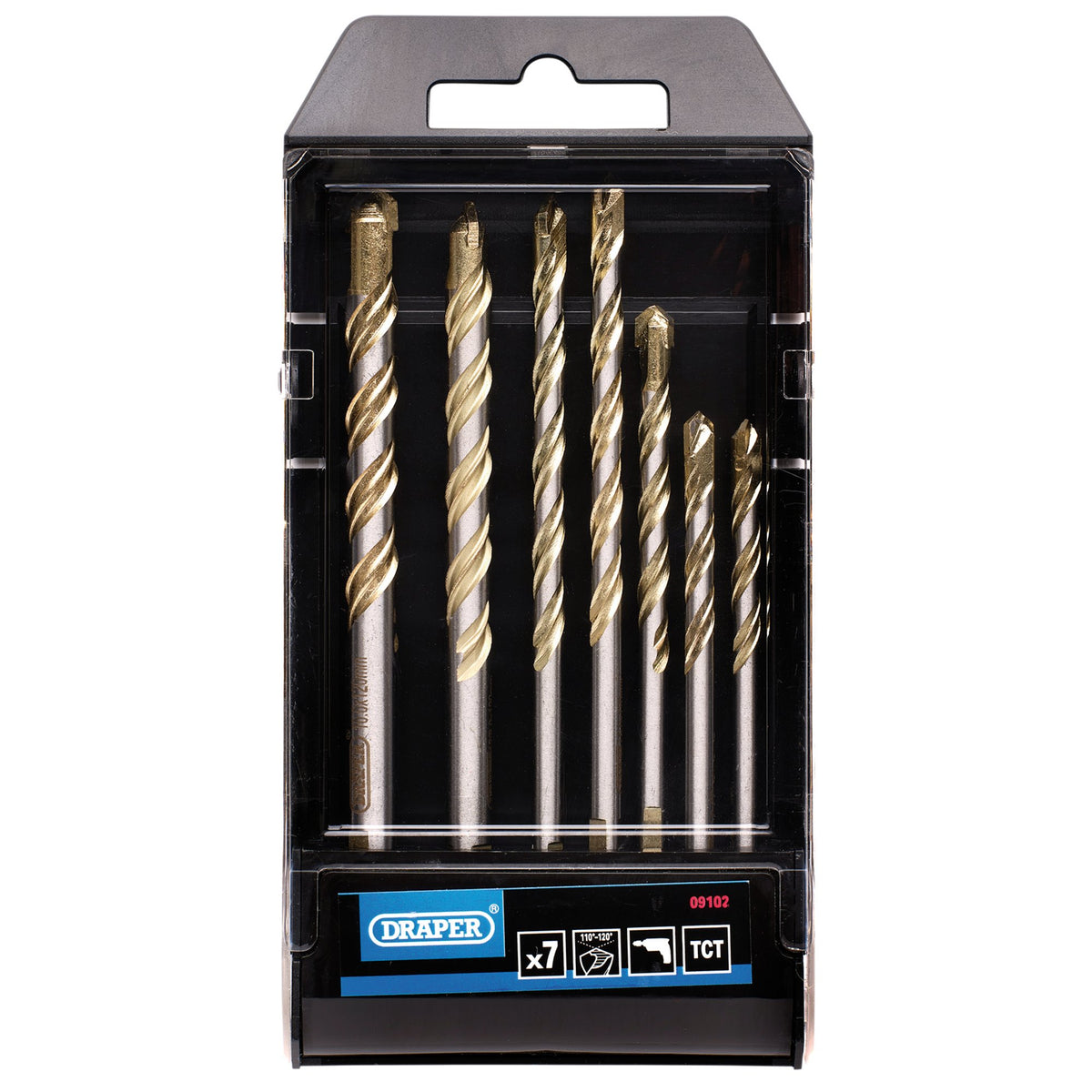 Multi Construction TCT Drill Bit Set (7 Piece) : Model No. DBMCS2