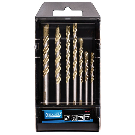 Multi Construction TCT Drill Bit Set (7 Piece) : Model No. DBMCS2
