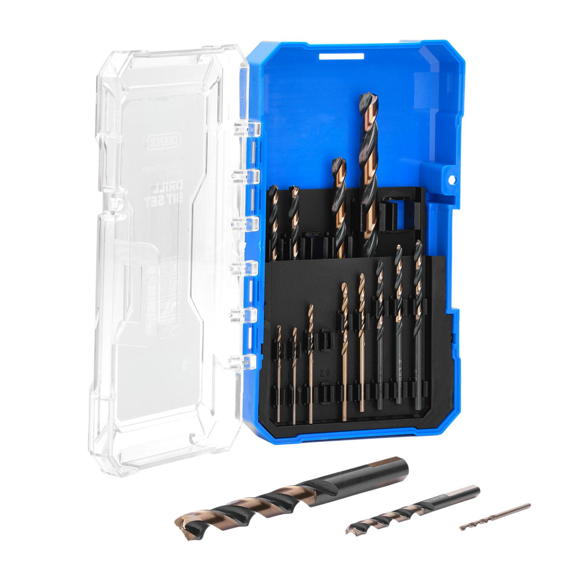 HSS Turbo Titanium Drill Bit Set (15 Piece): No.DBTS5