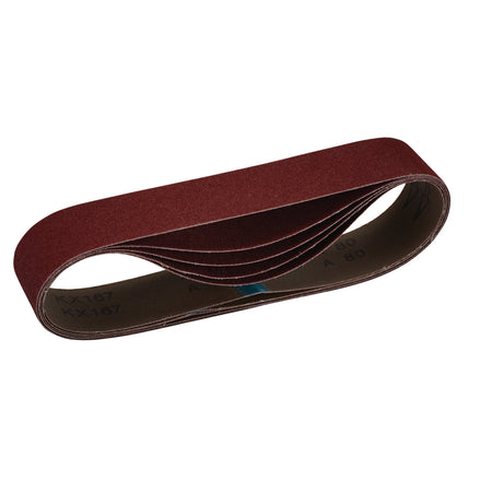 Cloth Sanding Belt, 50 x 686mm, 80 Grit (Pack of 5): Model No. SB50686