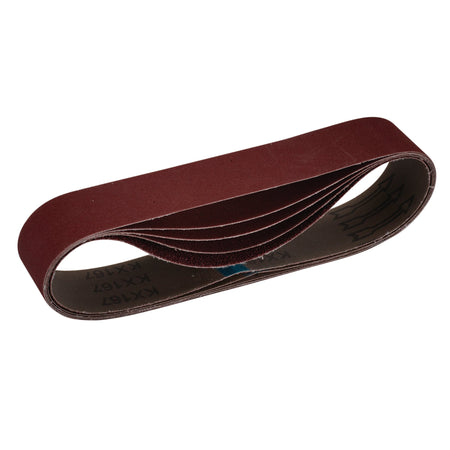 Cloth Sanding Belt, 50 x 686mm, Assorted Grit (Pack of 5): Model No. SB50686