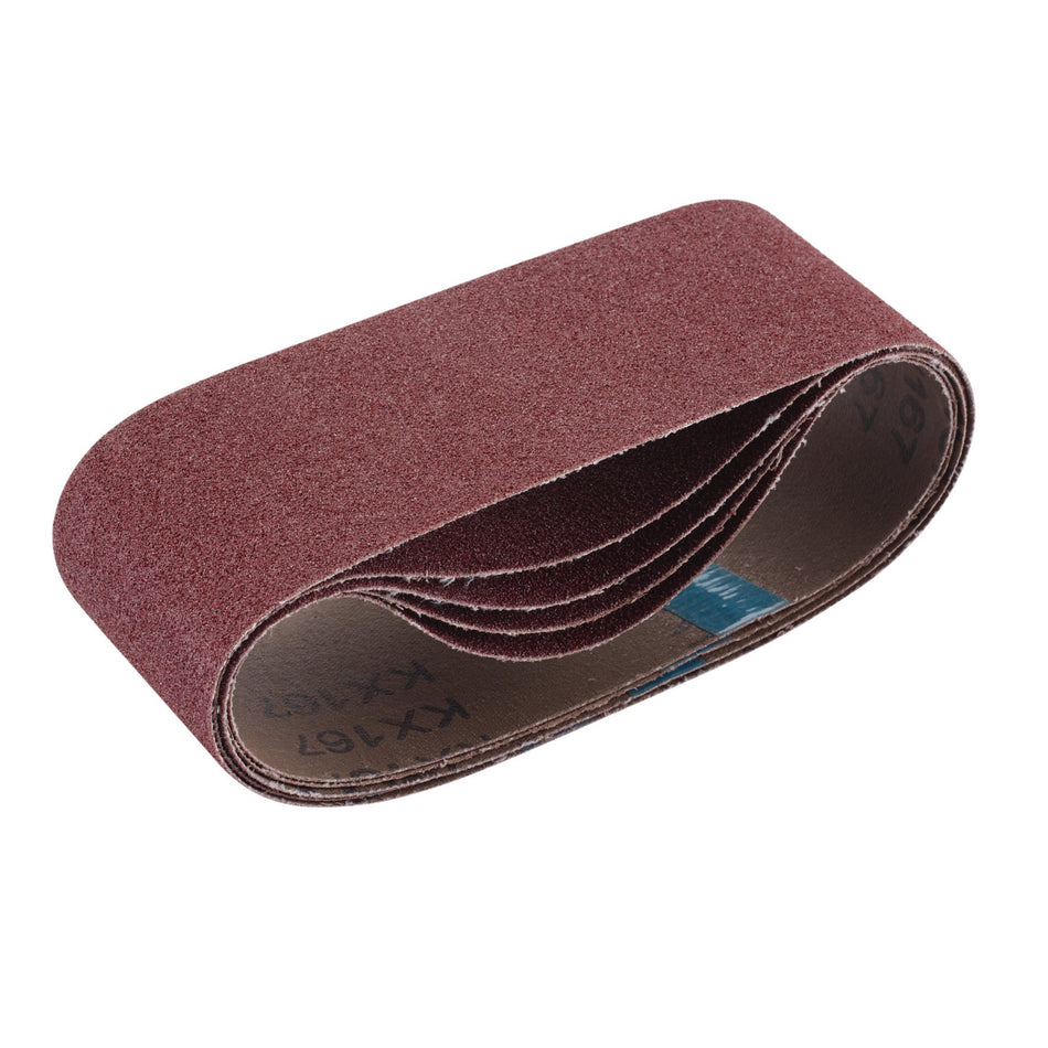 Cloth Sanding Belt, 75 x 457mm, 80 Grit (Pack of 5): Model No. SB75457