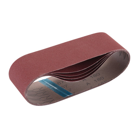 Cloth Sanding Belt, 75 x 533mm, 180 Grit (Pack of 5): Model No. SB75533
