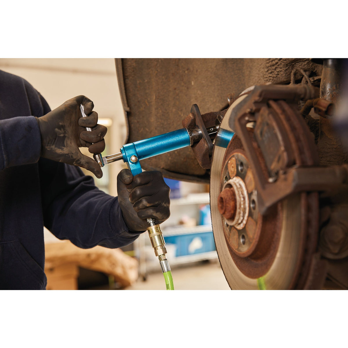Pneumatic Brake Caliper Wind-Back Tool Kit (16 Piece) : Model No. PWBK-16