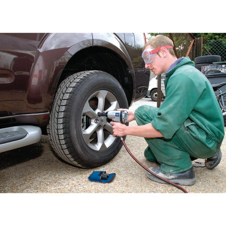 DRAPER Expert 4 Piece 1/2in. Sq. Dr. Wheel Nut Double Impact Socket Kit: Model No.LWN/DS4