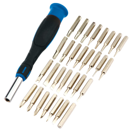 Precision Screwdriver and Bit Set (31 piece): Model No. PSS31