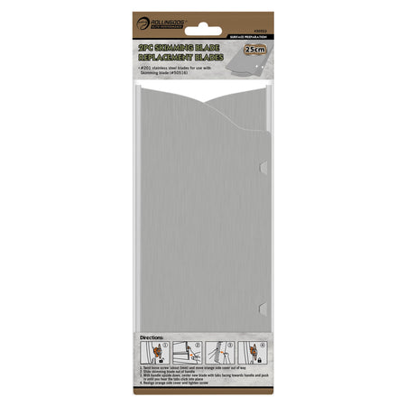 ROLLINGDOG Replacement Skimming Blades, 250mm (Pack of 2) : Model No. 50523