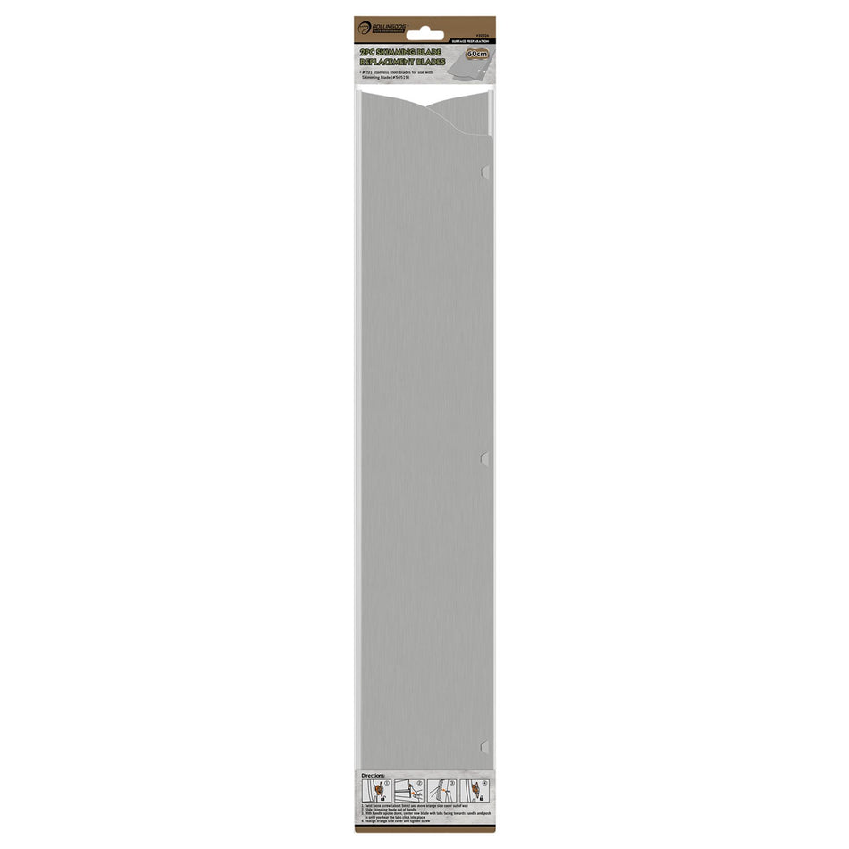 ROLLINGDOG Replacement Skimming Blades, 600mm (Pack of 2) : Model No. 50526