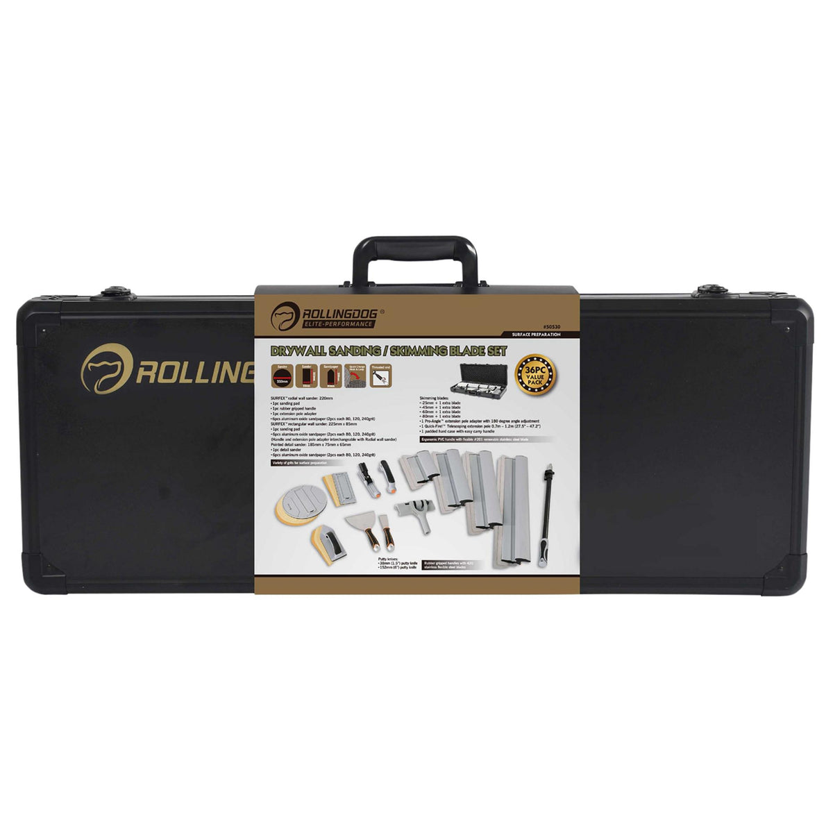 ROLLINGDOG Wall Surface Preparation Kit (36 Piece) : Model No. 50530