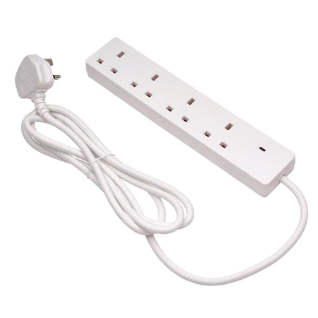 Four Socket Extension Lead with Neon Indicator, 2m : Model No. CEDTS4213M