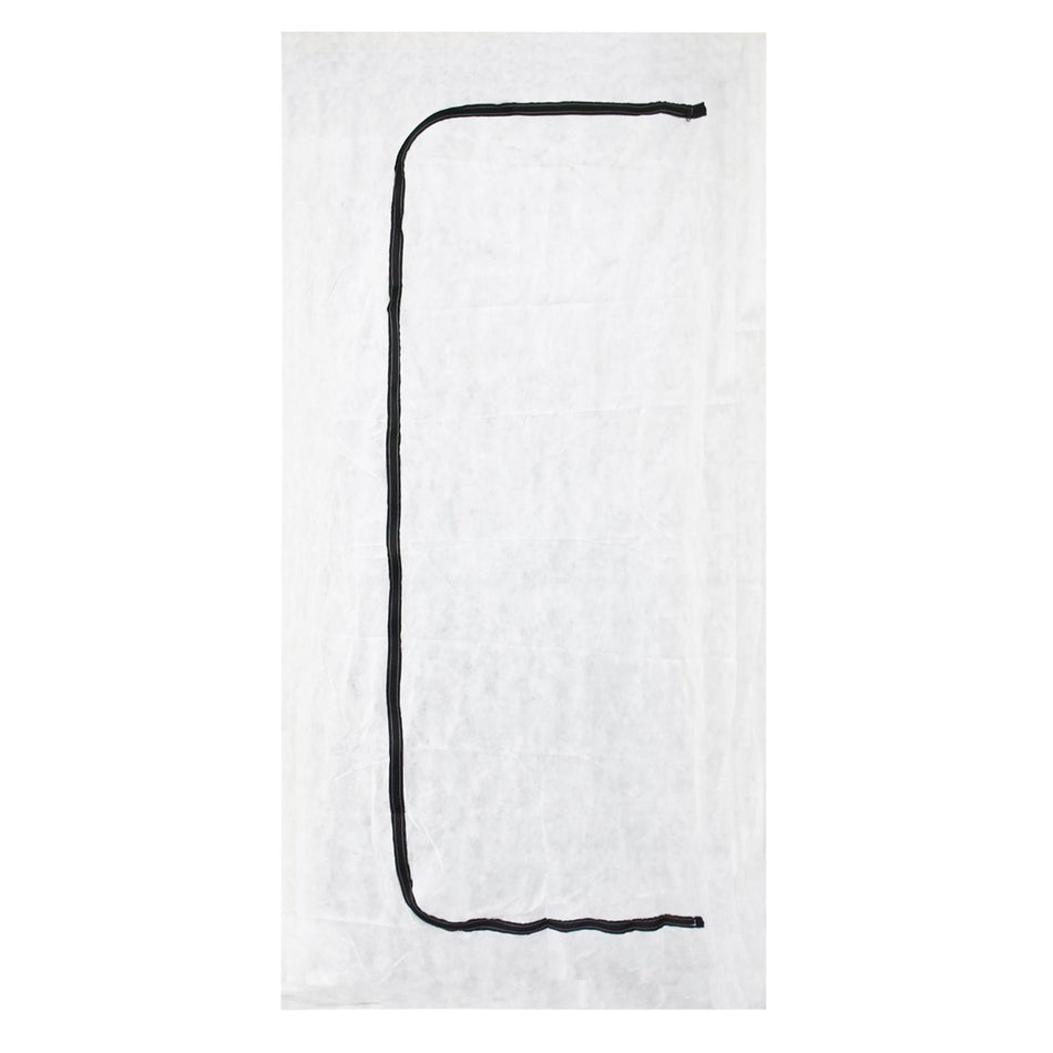ROLLINGDOG Plastic Dust Barrier Zip Door, 1.2 x 2.2m : Model No. 81490