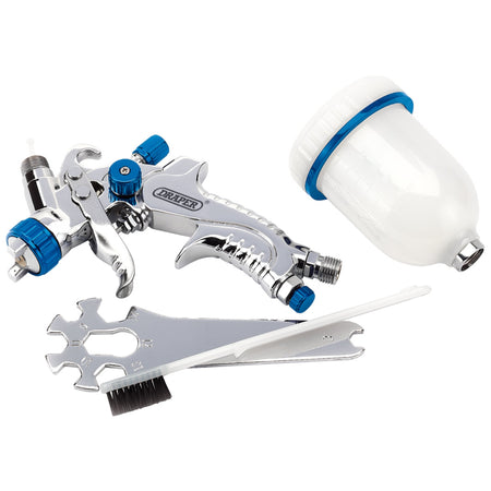 DRAPER 100ml Gravity Feed HVLP Air Spray Gun: Model No.GSG5-100