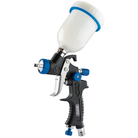 DRAPER 100ml Gravity Feed HVLP Composite Body Air Spray Gun: Model No.GSG5-COMP-100