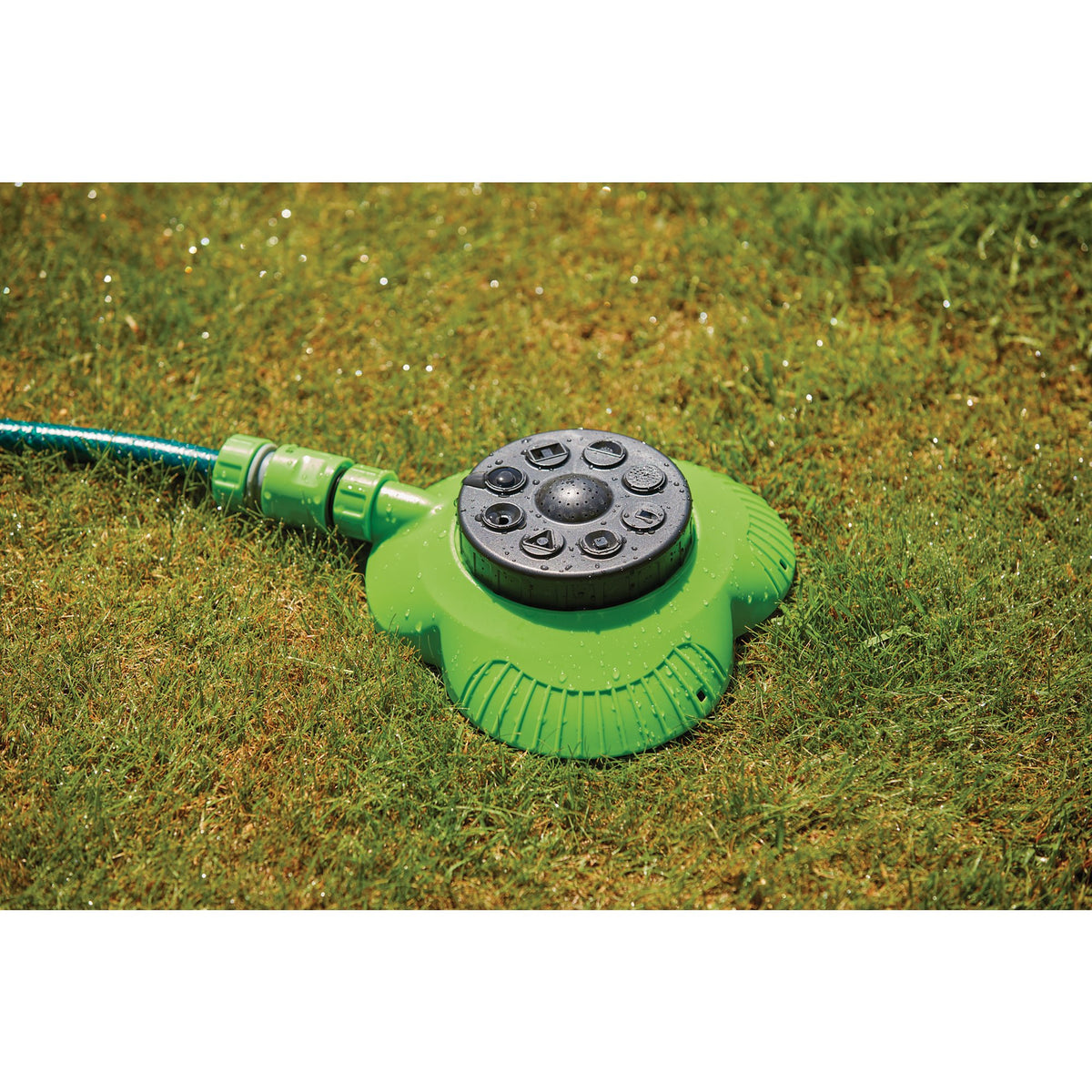 DRAPER Multi-Sprinkler with 8-Spray Patterns Model No. 8-PSS