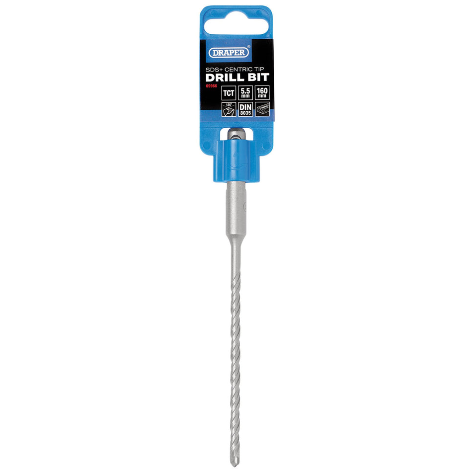 SDS Plus Centric Tip Drill Bit, 5.5 x 160mm: No.DBSDSC