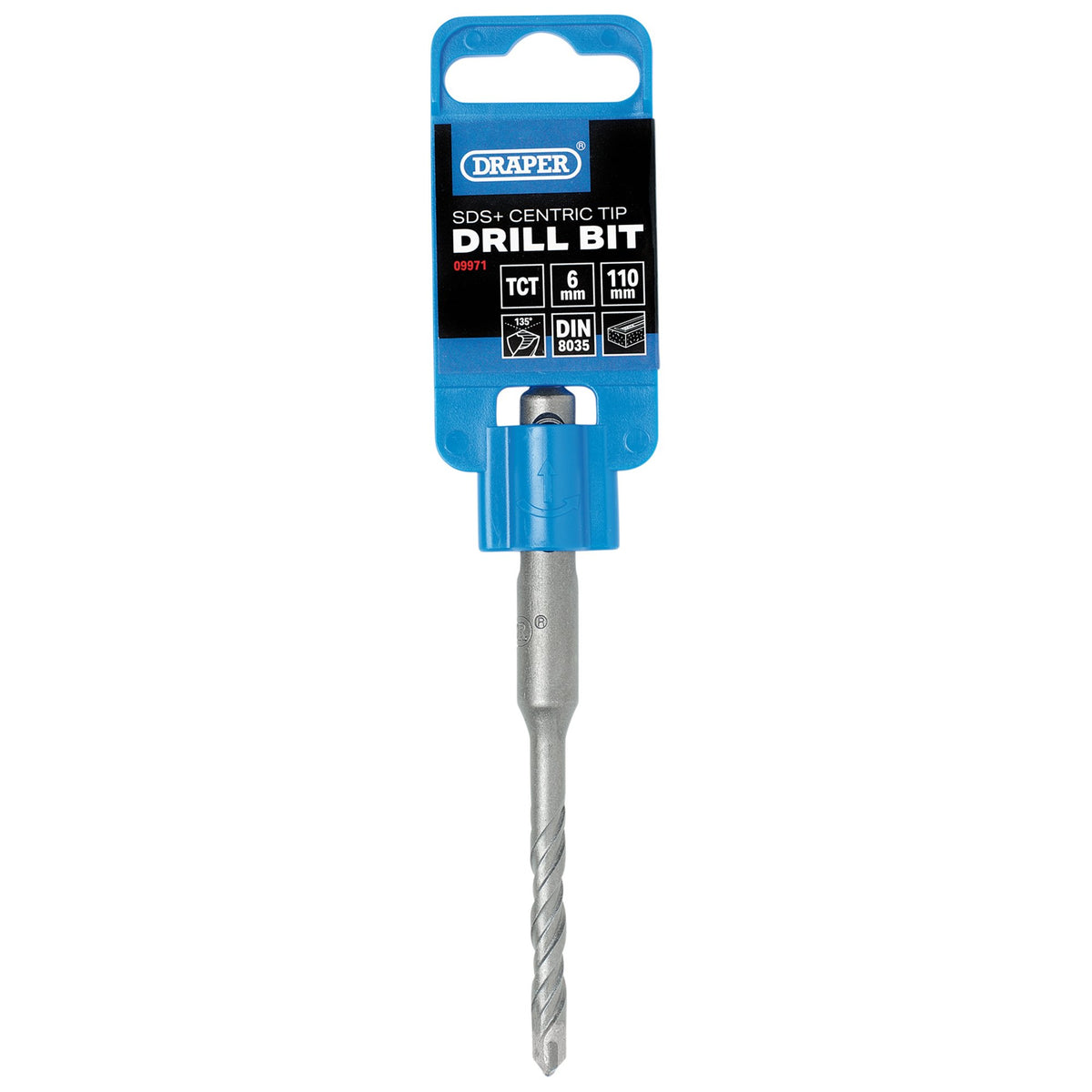 SDS Plus Centric Tip Drill Bit, 6.0 x 110mm: No.DBSDSC