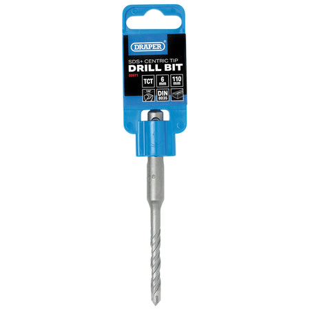 SDS Plus Centric Tip Drill Bit, 6.0 x 110mm: No.DBSDSC