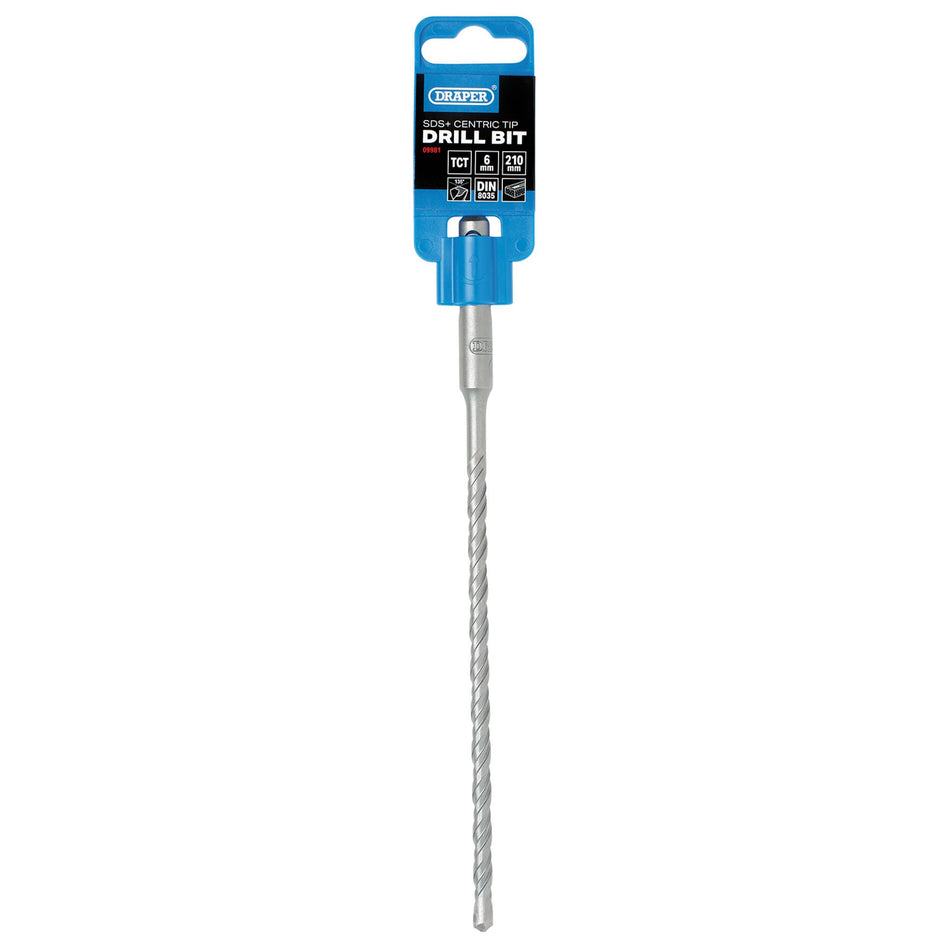 SDS Plus Centric Tip Drill Bit, 6.0 x 210mm: No.DBSDSC