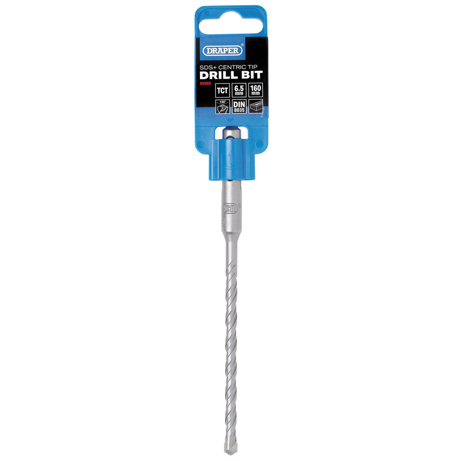 SDS Plus Centric Tip Drill Bit, 6.5 x 160mm: No.DBSDSC