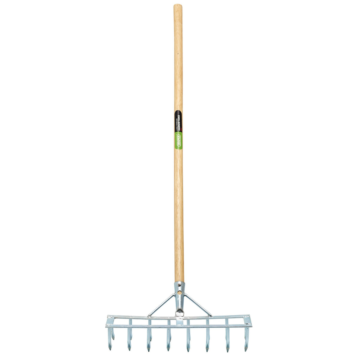 Long Handled Steel Harrow Rake and Scarifier : Model No. GHR