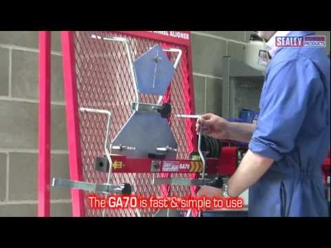 Sealey Four-Wheel Laser Wheel Aligner Model No-GA70