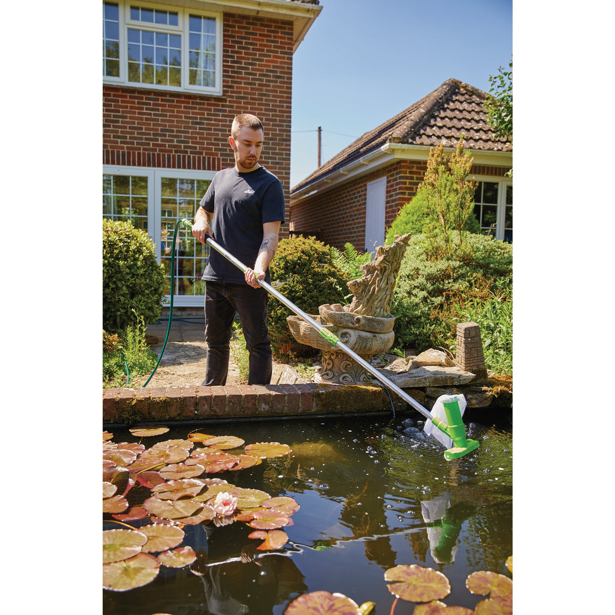 DRAPER Pond and Pool Vacuum Cleaning Kit (4 Piece) Model No. PFC