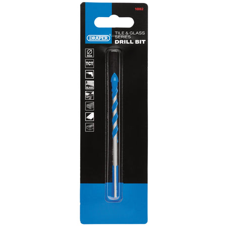TCT Tile and Glass Drill Bit, 6.0 x 101mm: No.DBTGS