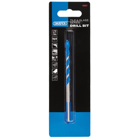 TCT Tile and Glass Drill Bit, 7.0 x 109mm: No.DBTGS