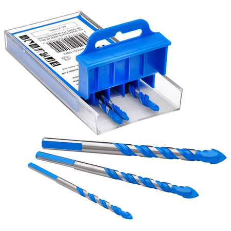 TCT Tile and Glass Drill Bit Set (6 Piece): No.DBTGS1