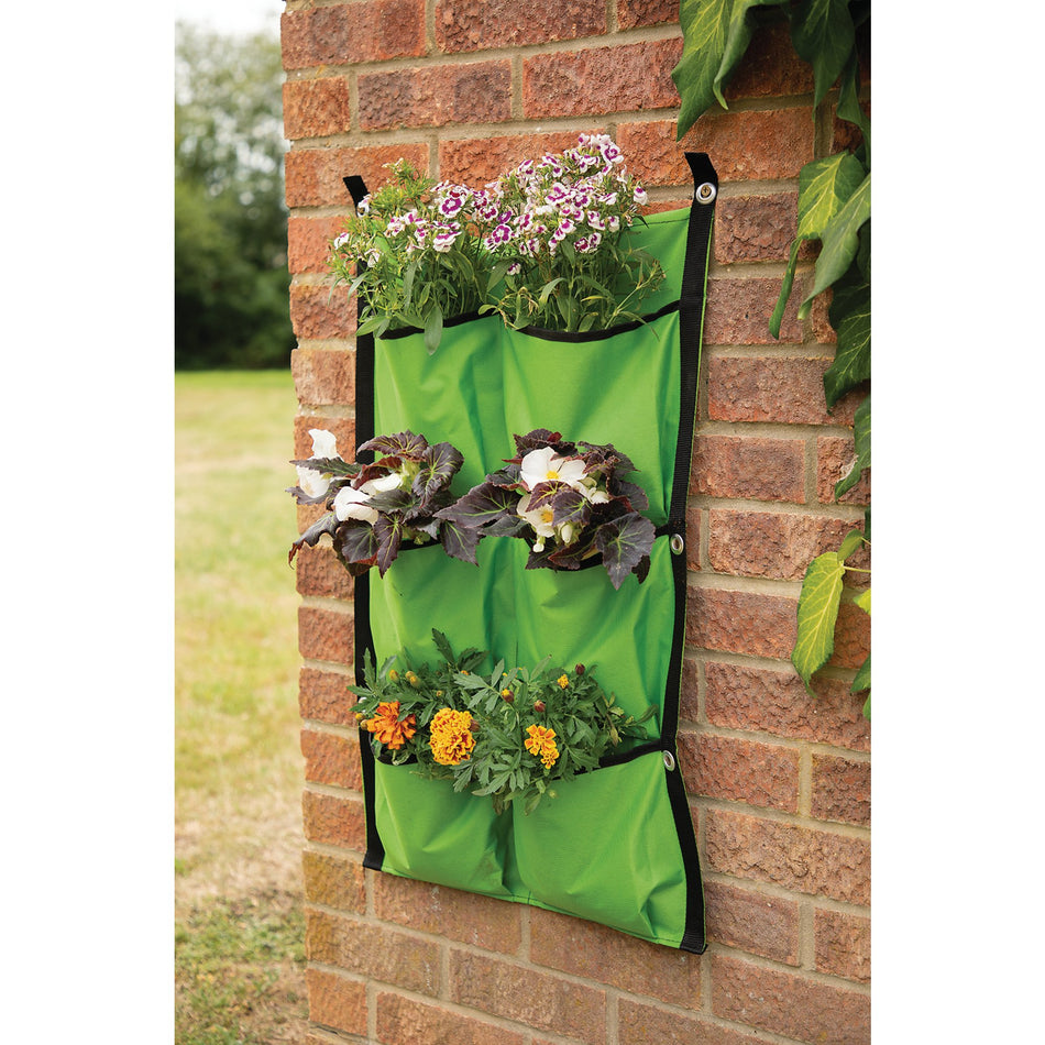 DRAPER 6-Section Fabric Hanging Grow Bag Model No. HGB6