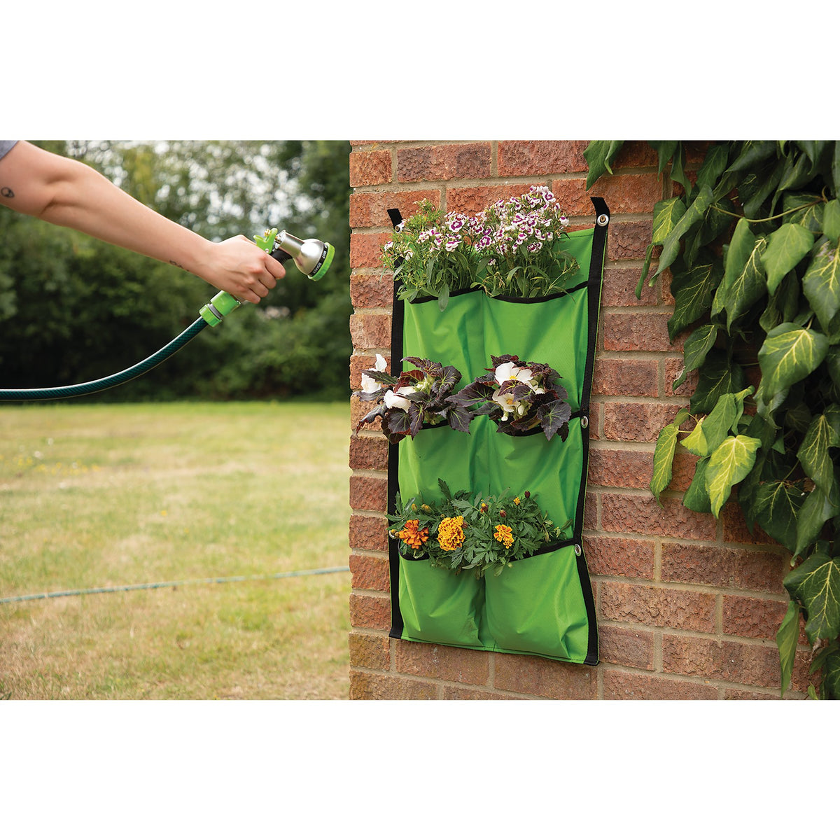 DRAPER 6-Section Fabric Hanging Grow Bag Model No. HGB6