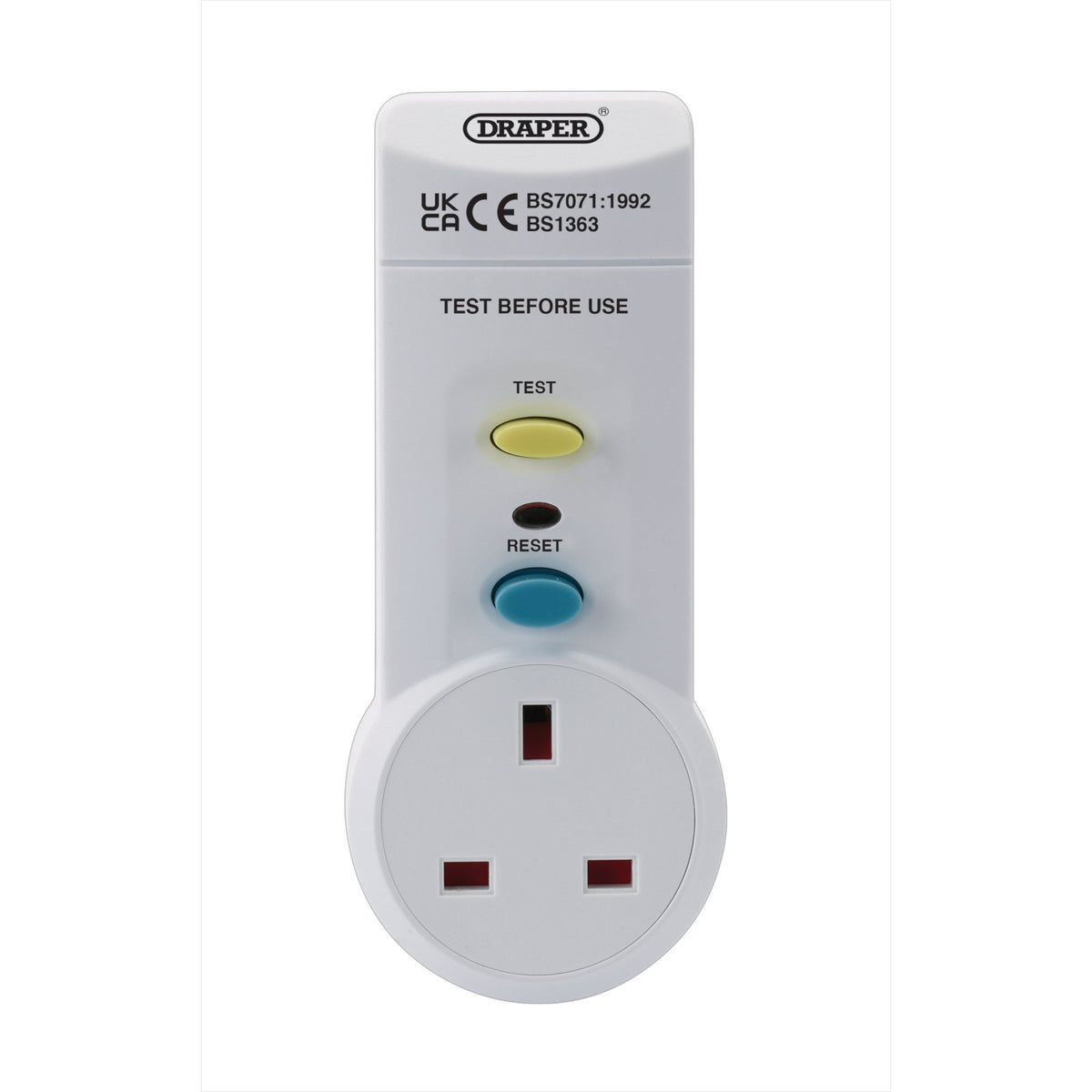 RCD Adaptor, 220-250v/50Hz, 13 AMP : Model No. RCD3/B