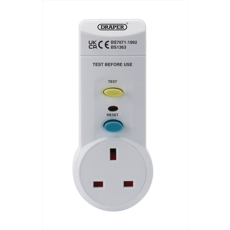 RCD Adaptor, 220-250v/50Hz, 13 AMP : Model No. RCD3/B