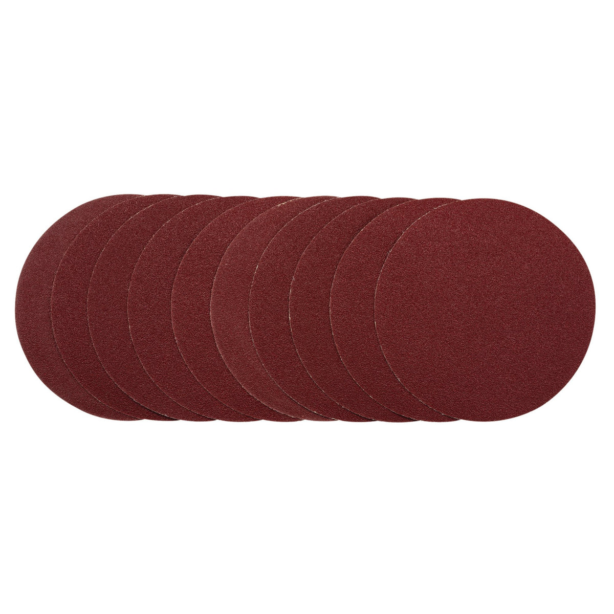 DRAPER Sanding Discs, 200mm, 40 Grit (Pack of 10) Model No. SDHAL200
