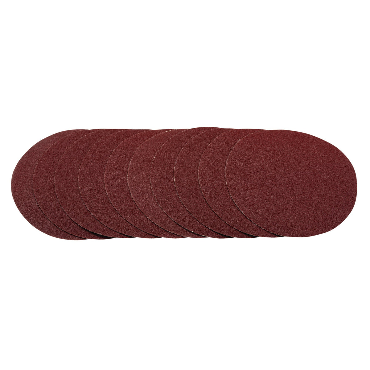 DRAPER Sanding Discs, 200mm, 40 Grit (Pack of 10) Model No. SDHAL200