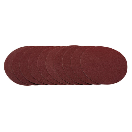 DRAPER Sanding Discs, 200mm, 40 Grit (Pack of 10) Model No. SDHAL200