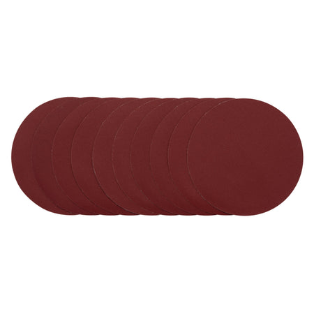 DRAPER Sanding Discs, 200mm, 240 Grit (Pack of 10) Model No. SDHAL200